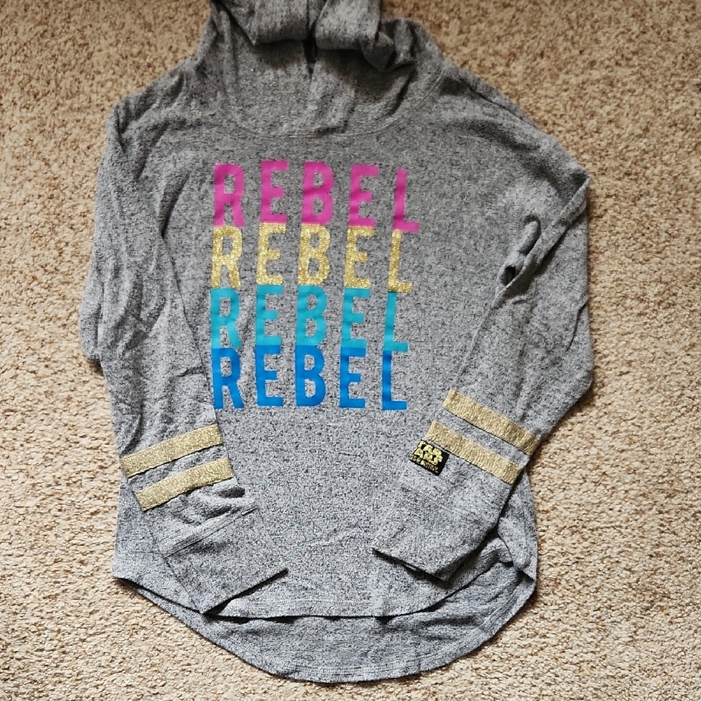 Star Wars Rebel Graphic Gray Hoodie